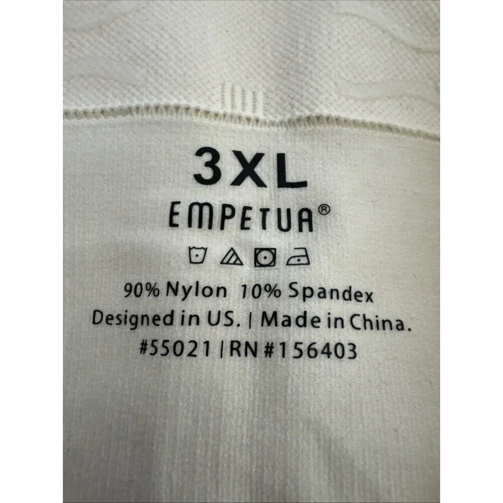 Empetua High Waisted Shaper Short Women's‎ 3XL Beige NWT 0068